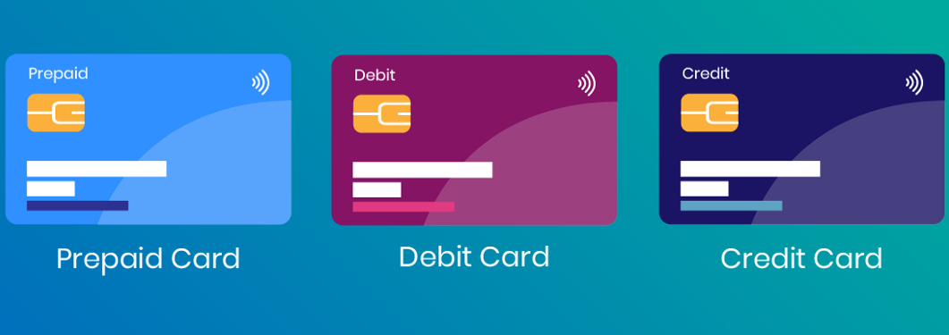 Prepaid Card Vs. Debit Card Vs. Credit Card