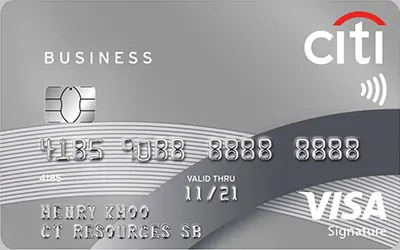 Citibank Business Signature Card