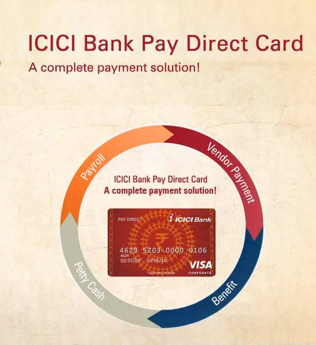 ICICI Bank PayDirect Card